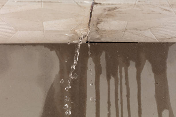 Professional Flood Damage Cleanup technician working in Orting, WA